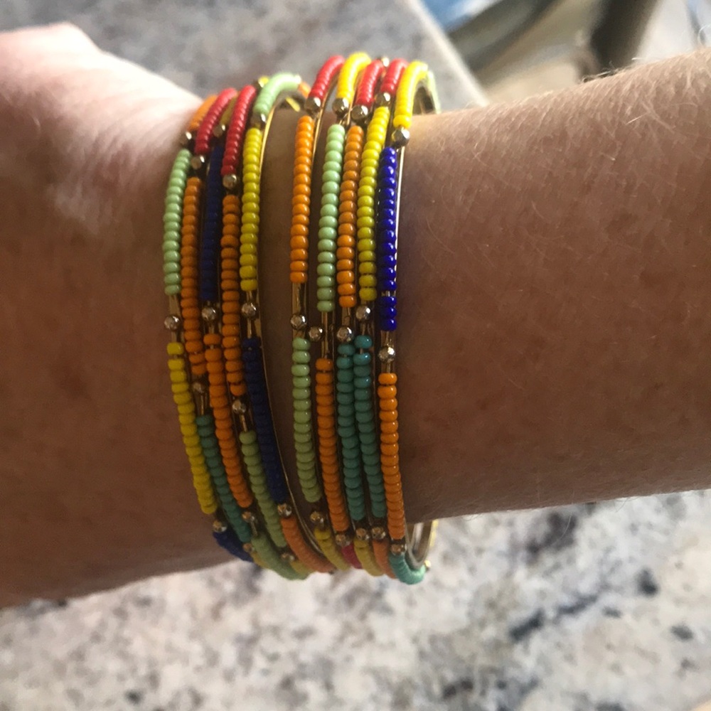 Fun bangle bracelets